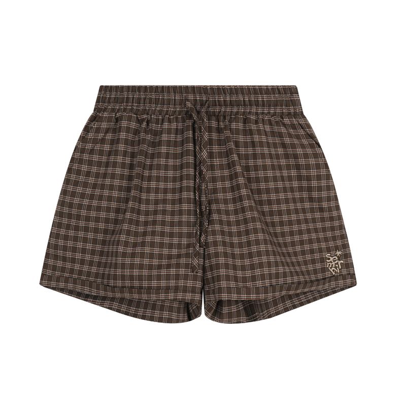 Noah Classic Check Shorts