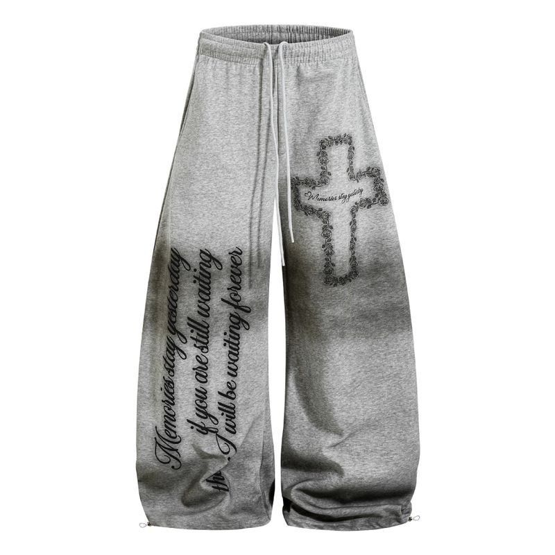 Cozy&Kitsch(コージーアンドキッチ)の「Dark Cross Graphic Wide Pants(Pants)」