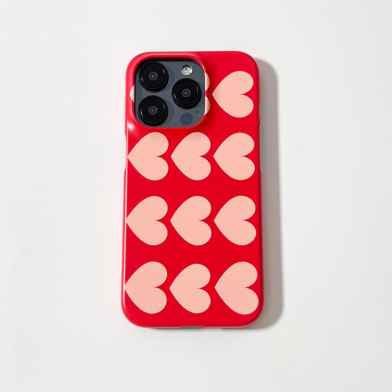 a3b3（エースリービースリー）の「Heart Pattern (Matt Phone Case)（Smartphone Accessories）」