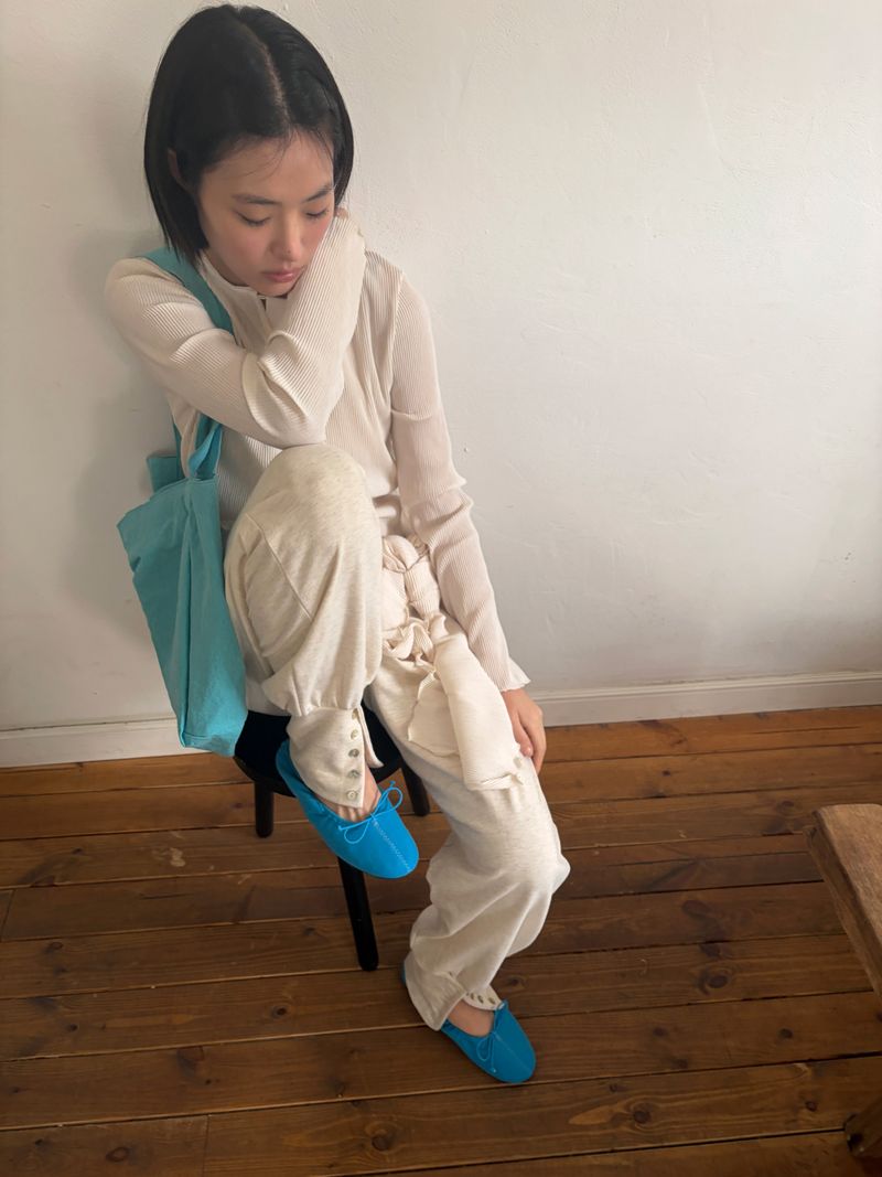 ribbon ballet flat