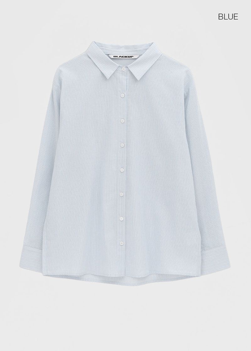 [MADE] Banamon Loose-Fit Stripe Shirt