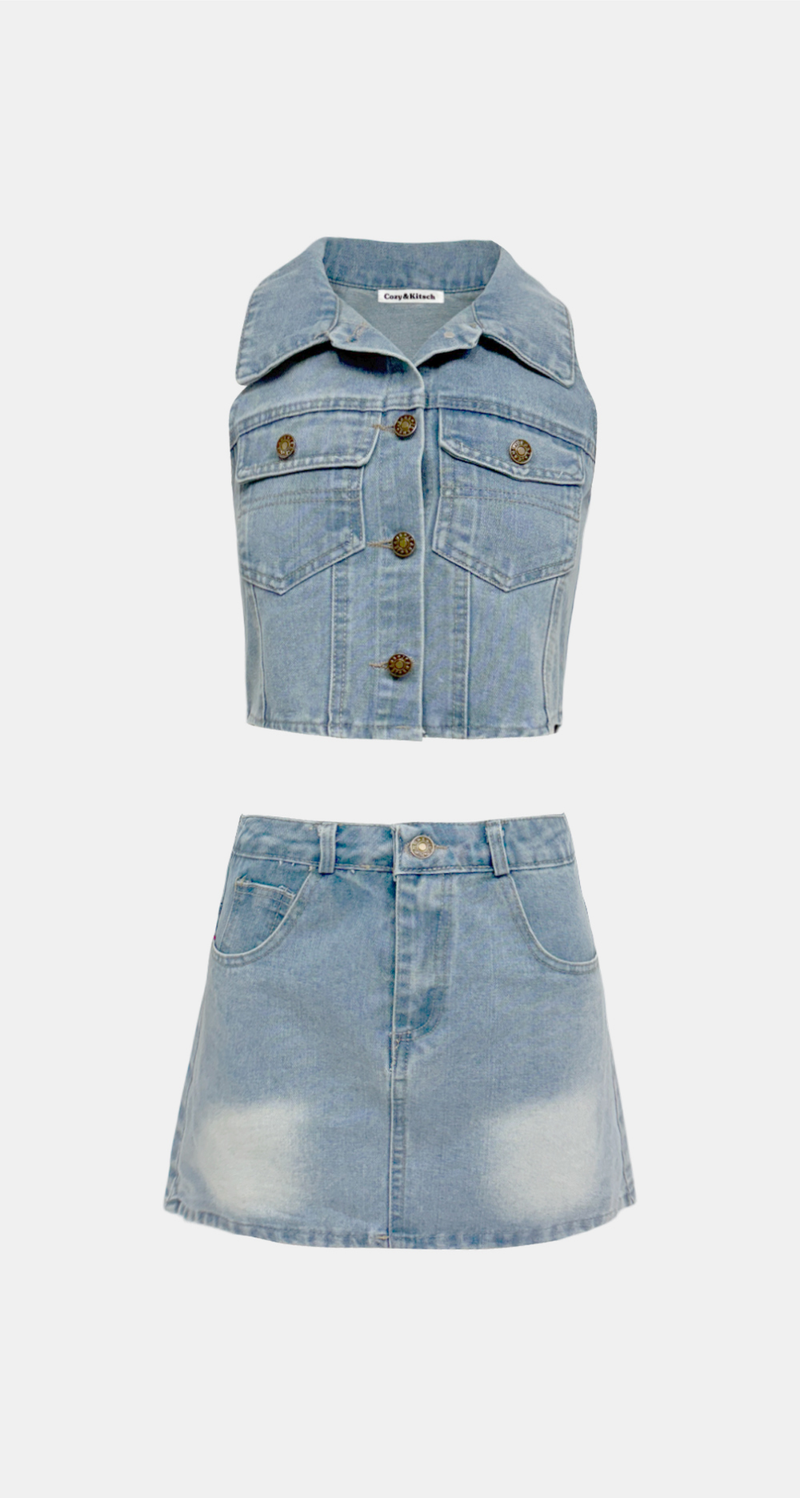 Monica Denim Set