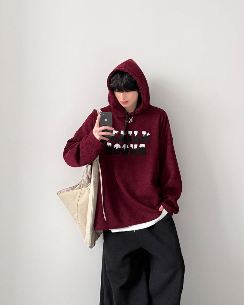 YOURNUS（ユアナス）の「Arumi Hood Over Knit（Tops）」