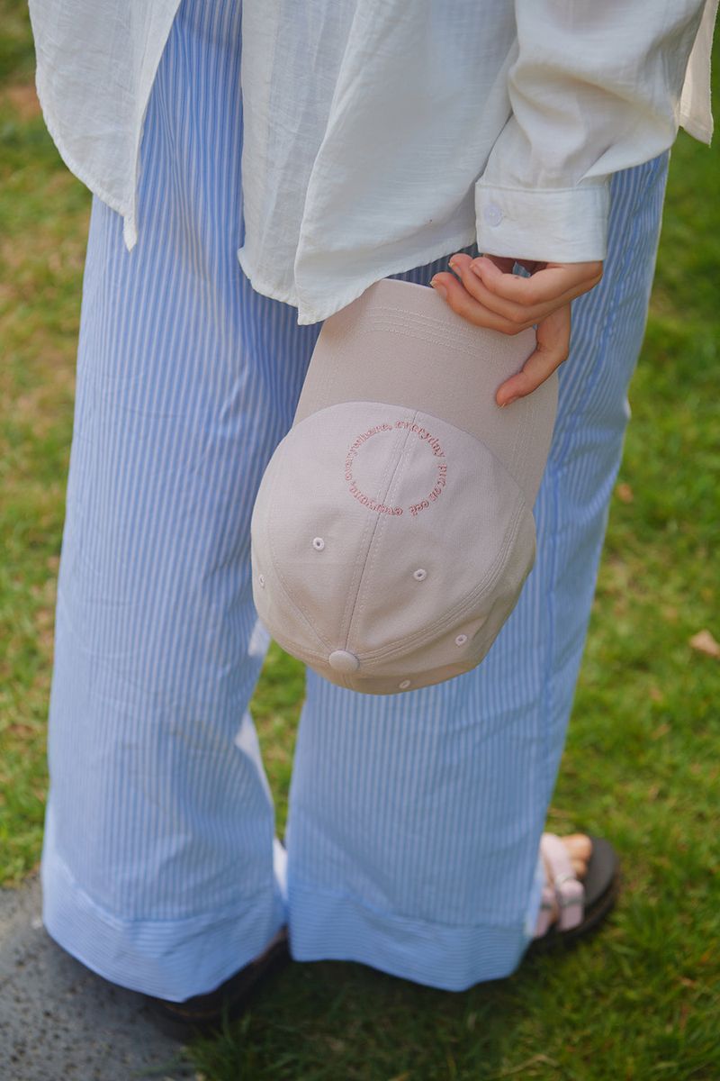 ROUND LOGO BALL CAP_3COLORS