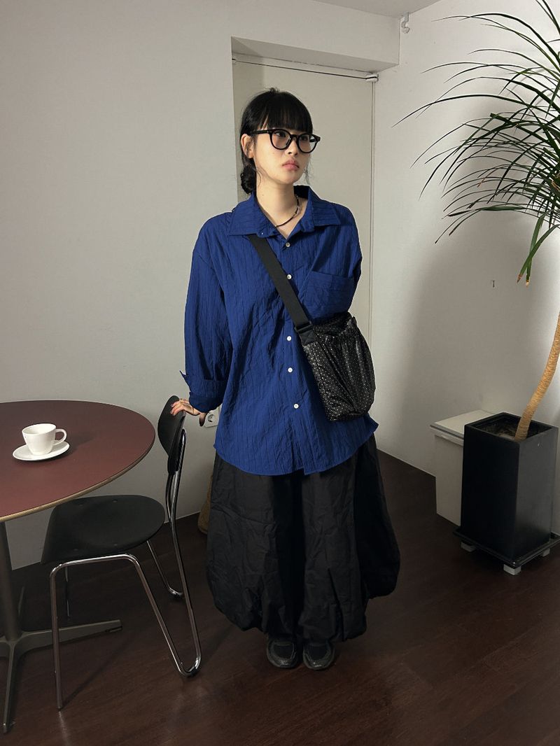 (2color) padding dot bag