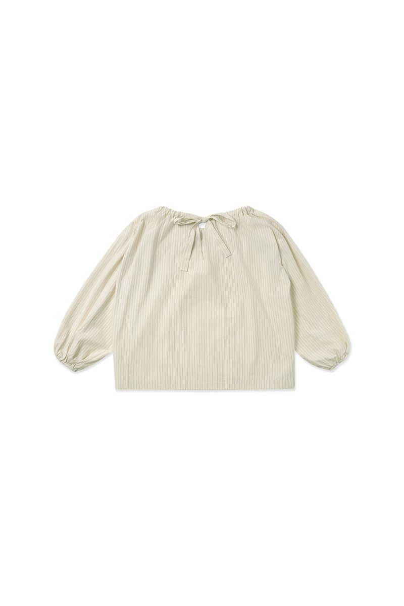 Bare stripe blouse_cream