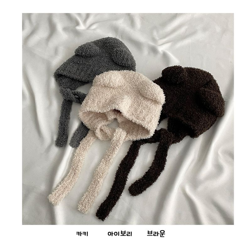 bear wool hooded bara clava