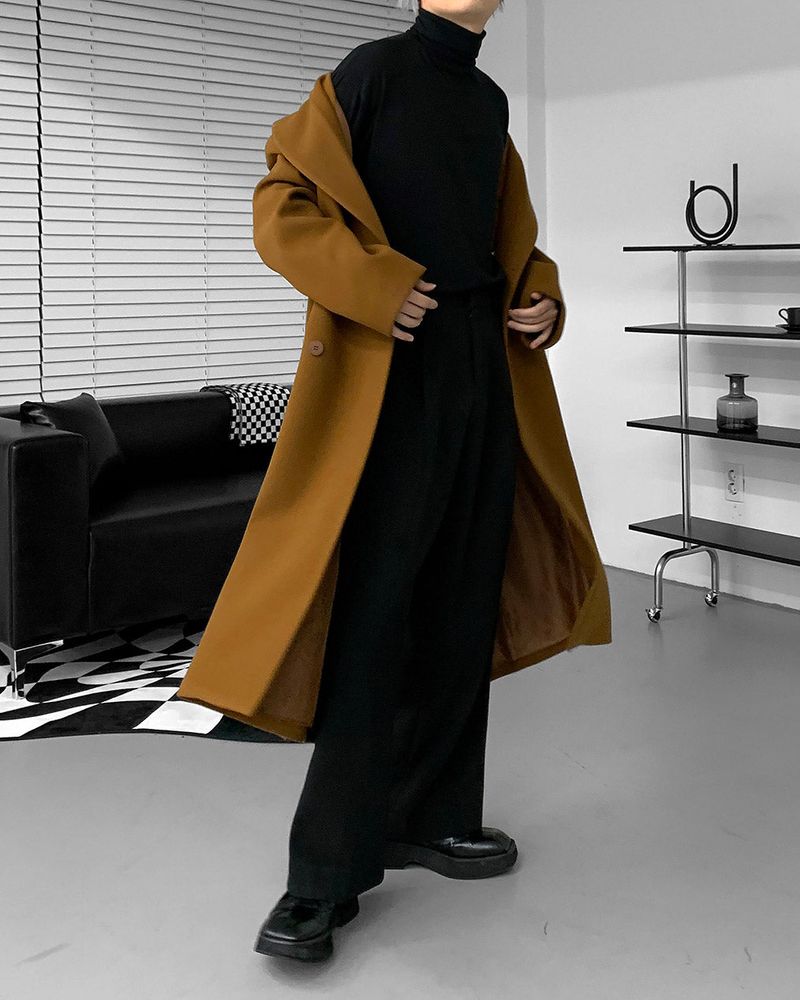 CH Napping Pintuck Wide Slacks (2 colors)