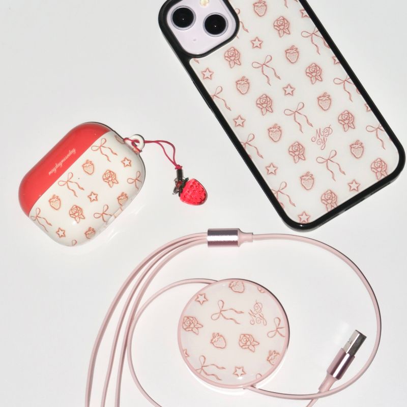 Rose & Berry Air Pods Case (2 Color)