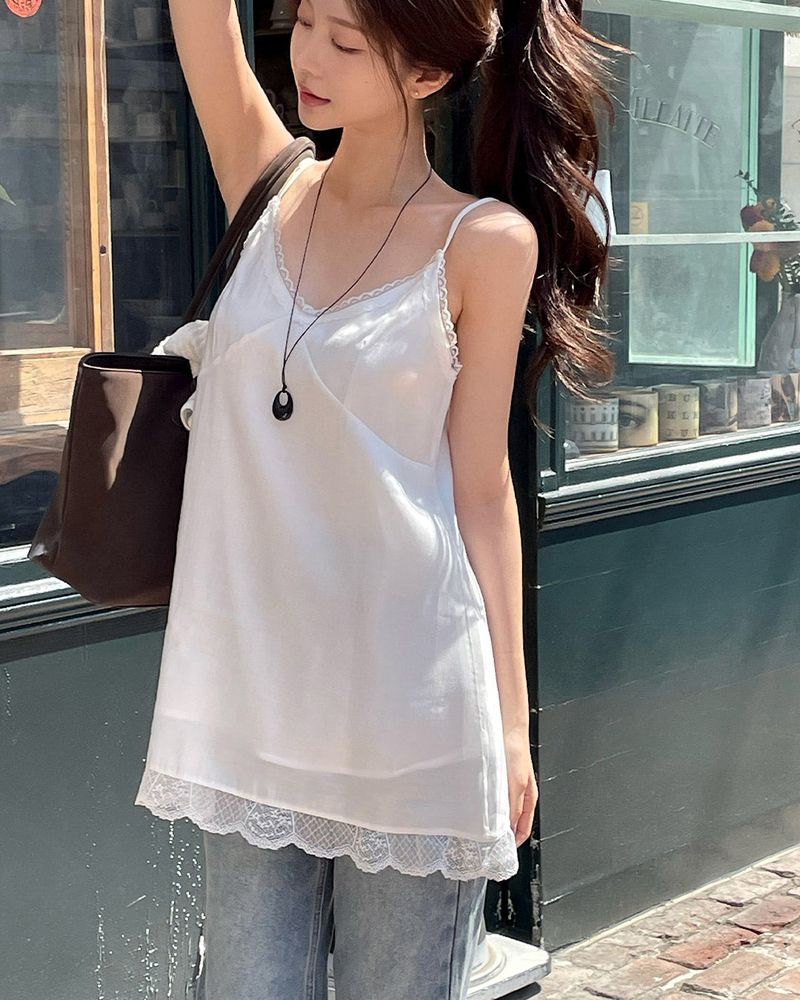 Kom lace layered blouse
