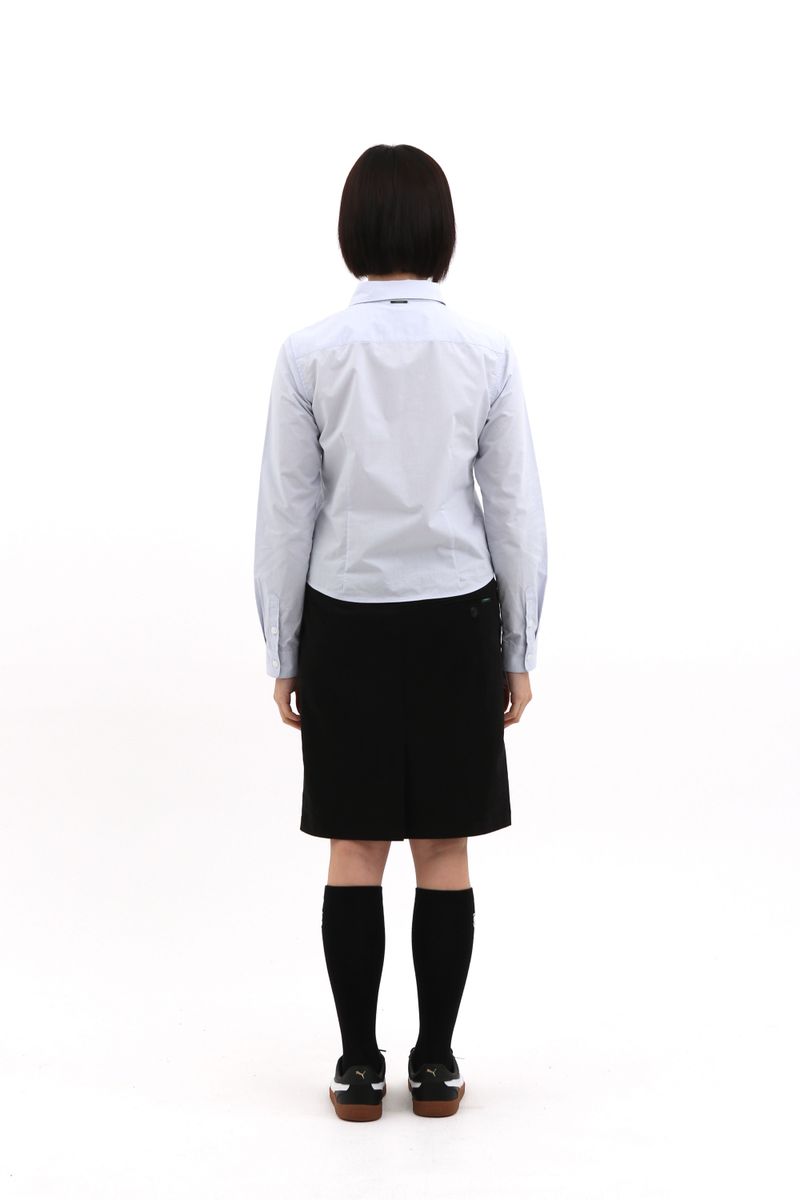 1/2  ROUX BASE SCHOOL TIE SHIRTS (SKY)