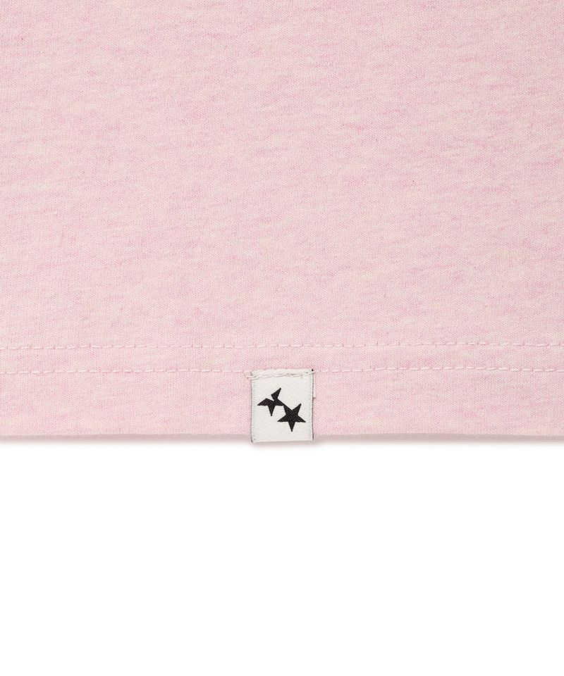 W TWIN STAR SS TEE PINK(CV2GMFT516A)