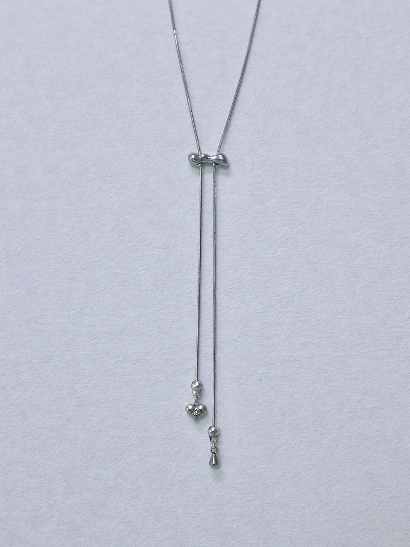 long heart light necklace