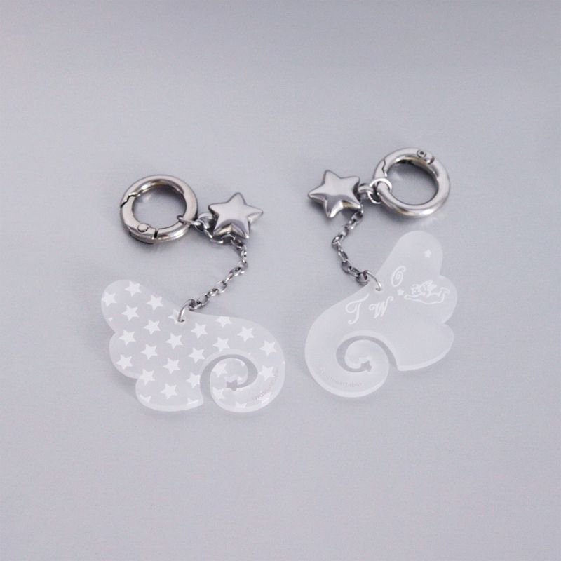 Angel wing keyring (Left)