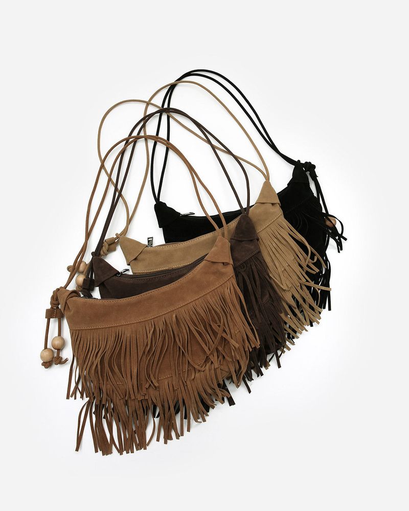 Pebbe Western Fringe Shoulder Bag