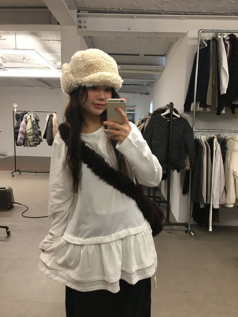 Reversible Boucle Trapper Hat (2 Colors)
