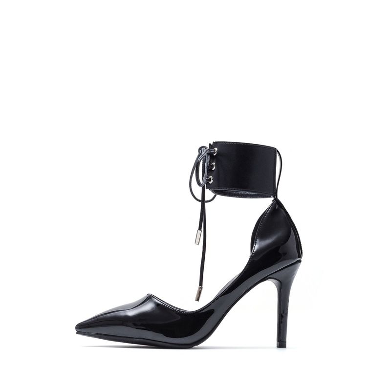 SSIMEEZ（シミズ）の「Ankle Point Stiletto Heel(Black)（Shoes）」