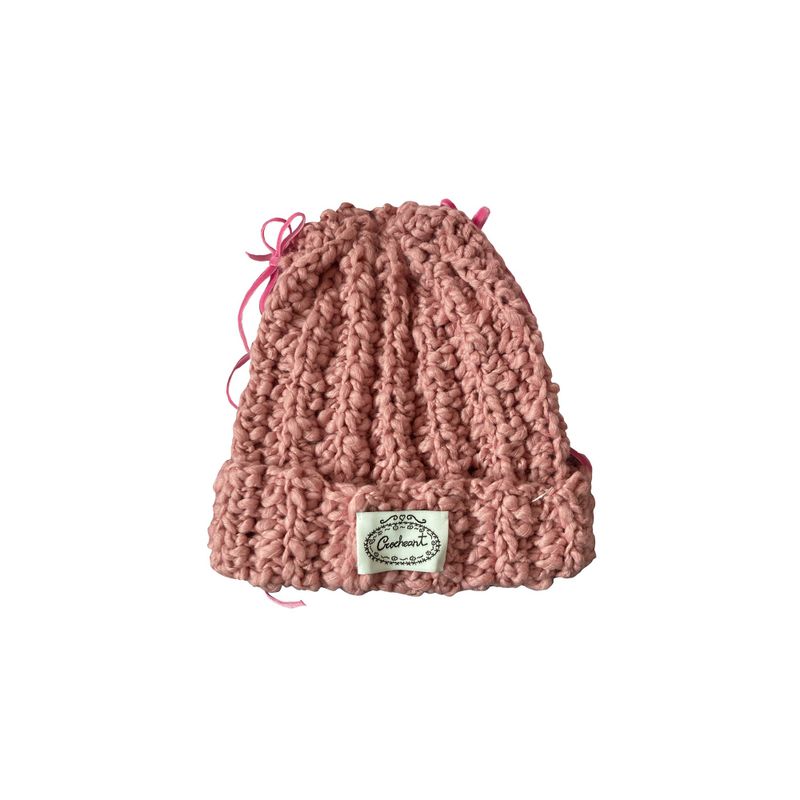 Ribbon beanie
