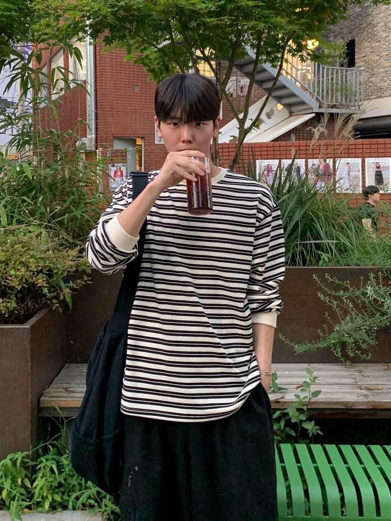 MR Morin Loose fit stripe MTM