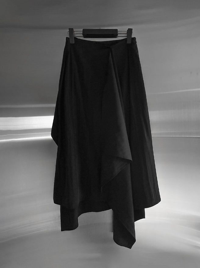 Sia Layered Unbalanced Skirt