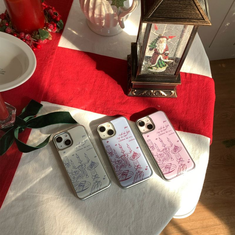 [MADE][Epoxy Silver Bumper Case] Cozy Table ⋆ Milk