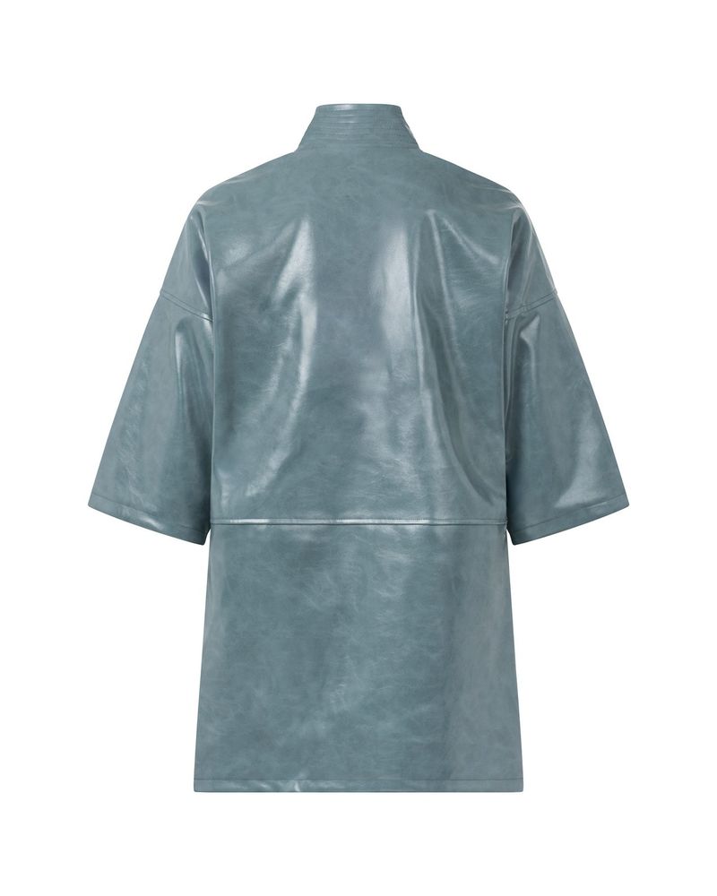 OBI LEATHER ROBE