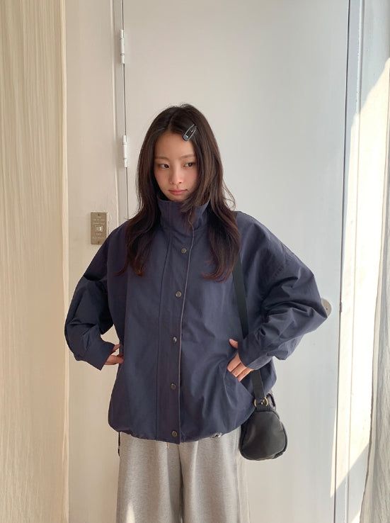 BAON（バオン）の「Cotton Color Matching Collar Bomber Jacket（Jackets/Outerwear）」
