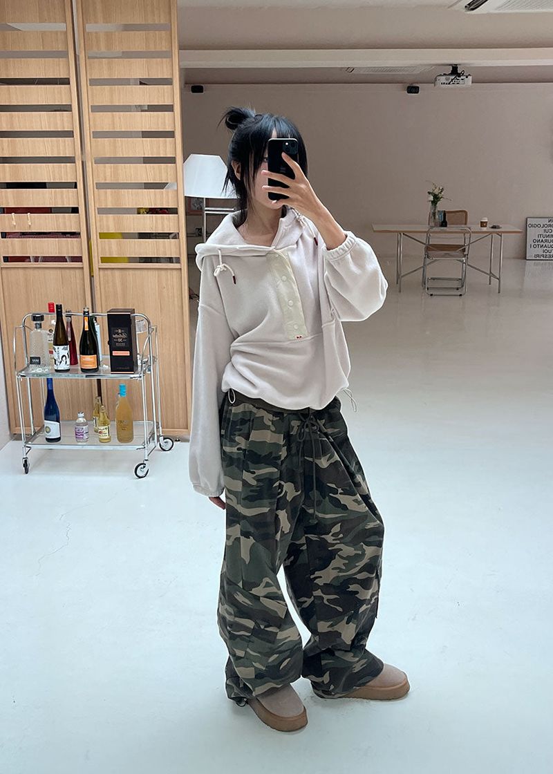 FLEECE HOOD ANORAK