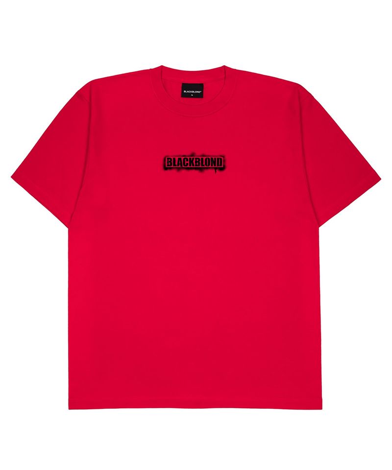 スプレーマスキングロゴTシャツ