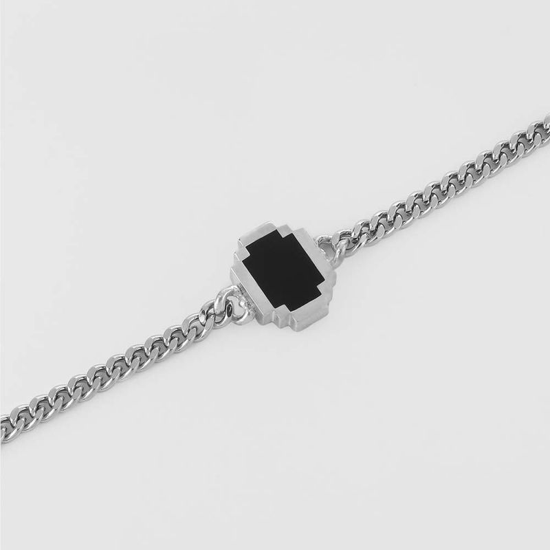 PIXEL OVAL BRC SILVER925