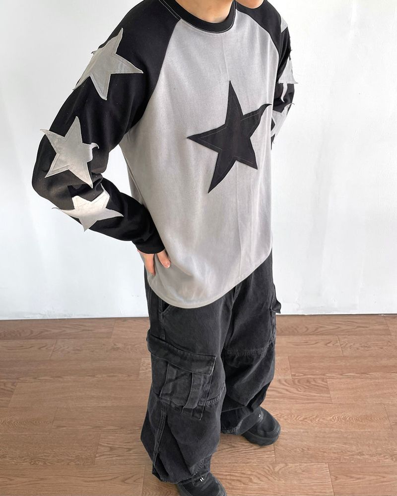 Star Patch Long Sleeve