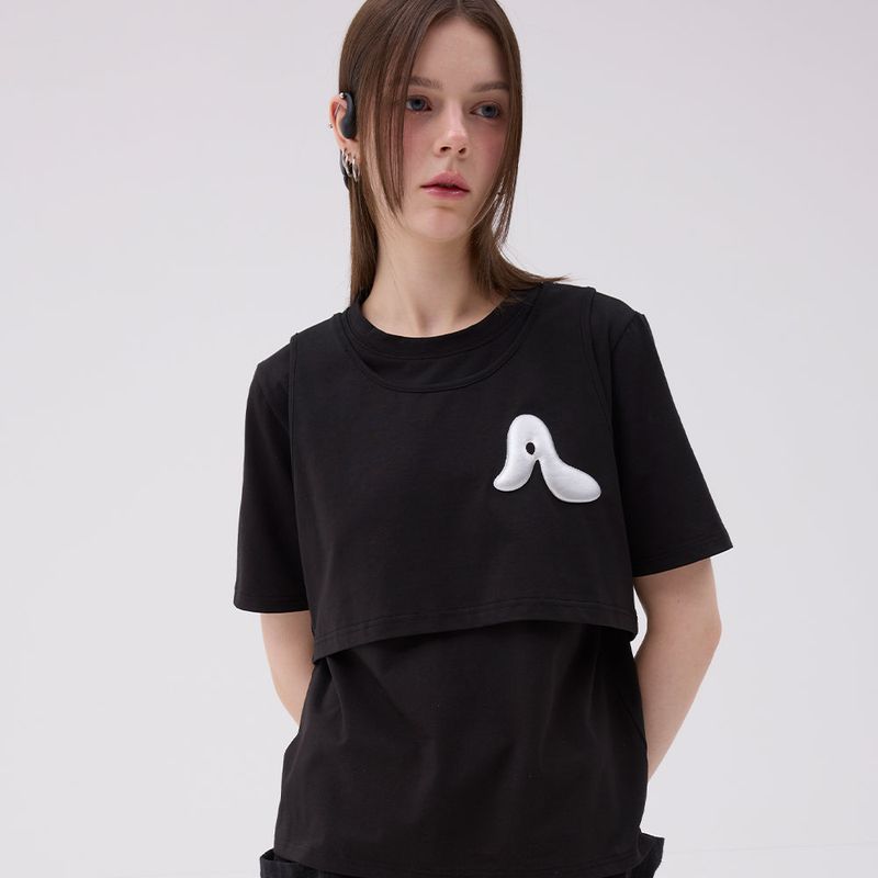 AACA（アカ）の「クロームオリトップ_2Color（トップス）」