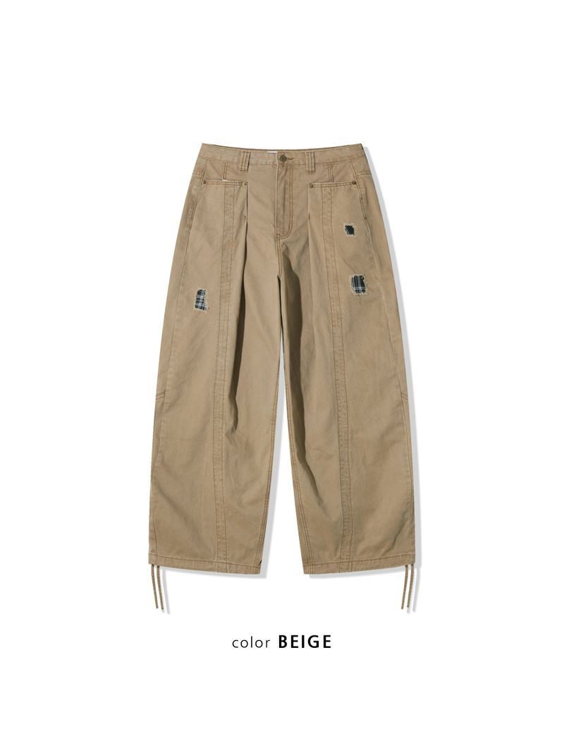 Malenti Cut Wide Balloon Pants 2C