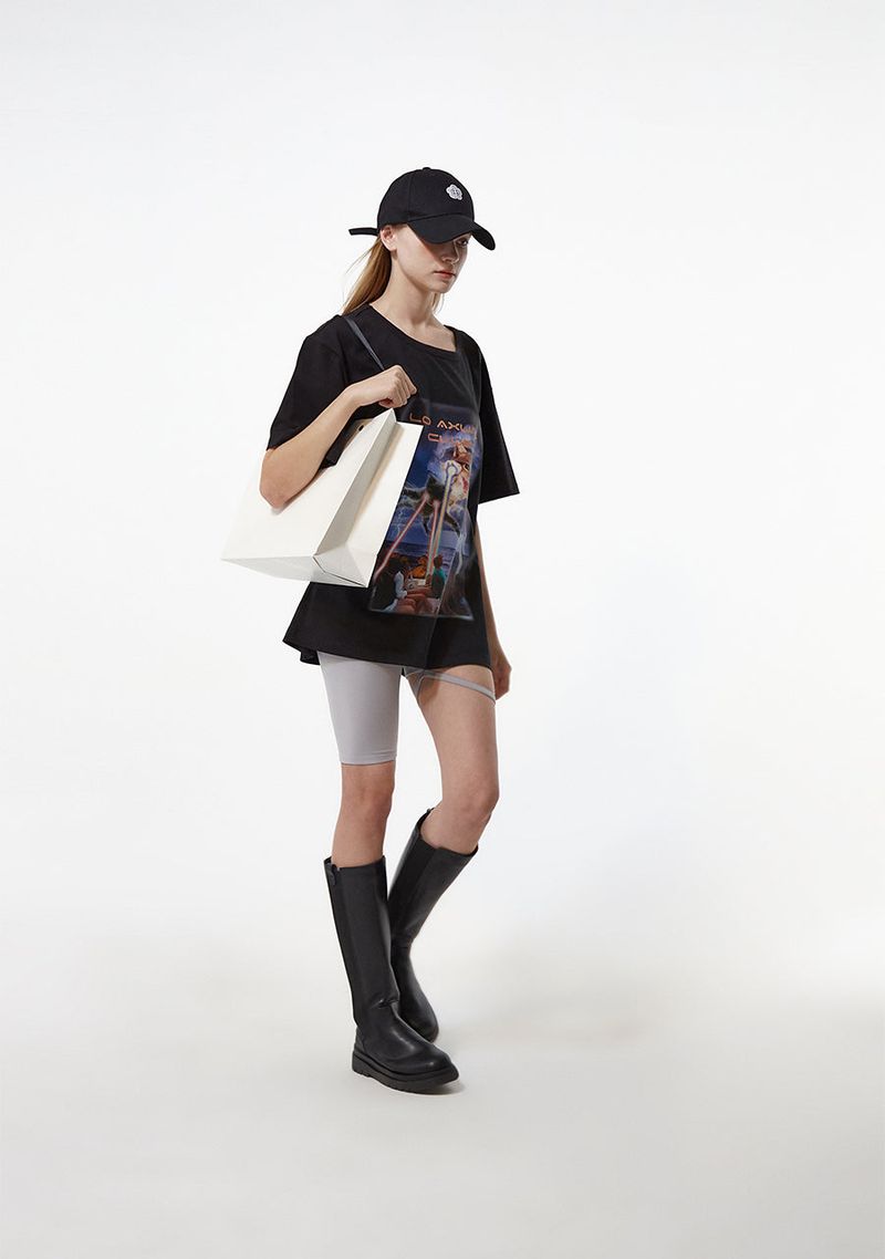 OVERFITTED CLUB T-SHIRT_BLACK