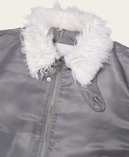 Hairy collar balloon flight Jumper
