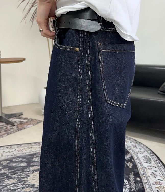 エルトローワイド生デニムパンツ