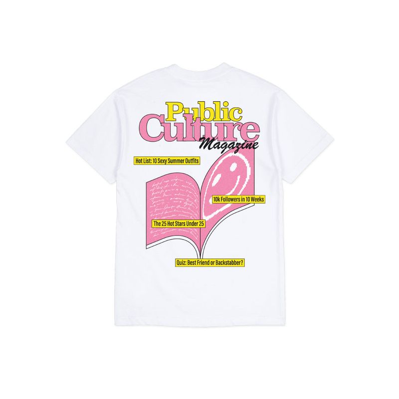 PC Mag Tee - White