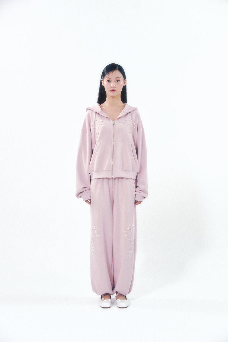 Pearl Track Pants Pink