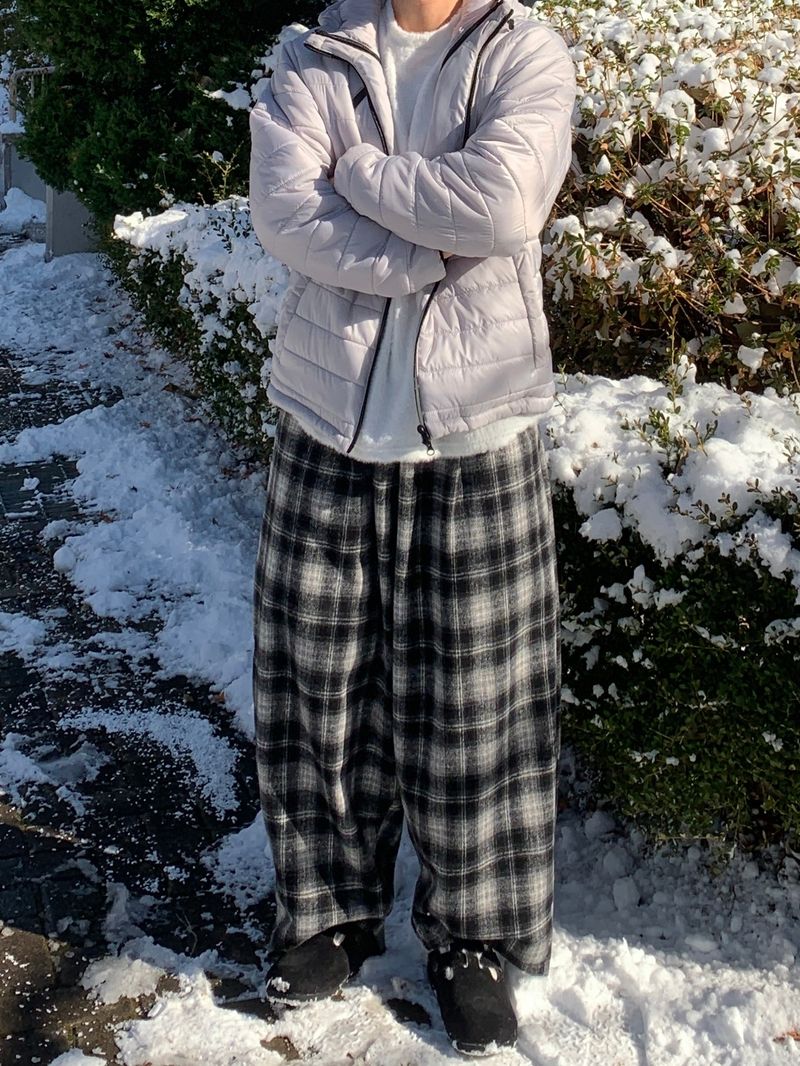 Mensfloor(メンズフロア)の「Morbido Check Balloon Pants(Pants)」