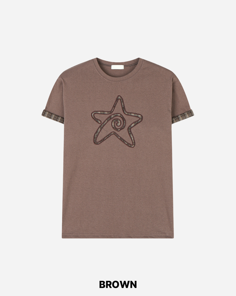 Mard Patch Rol-up Short Sleeve T