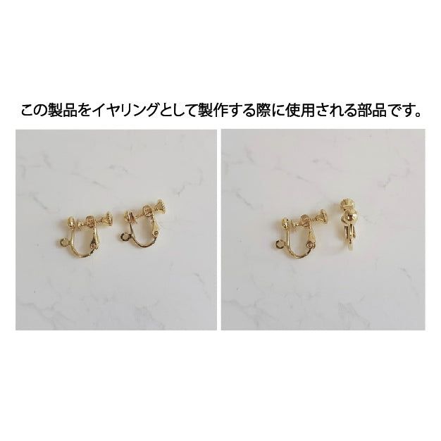ビンテージゴールドハートイヤリング