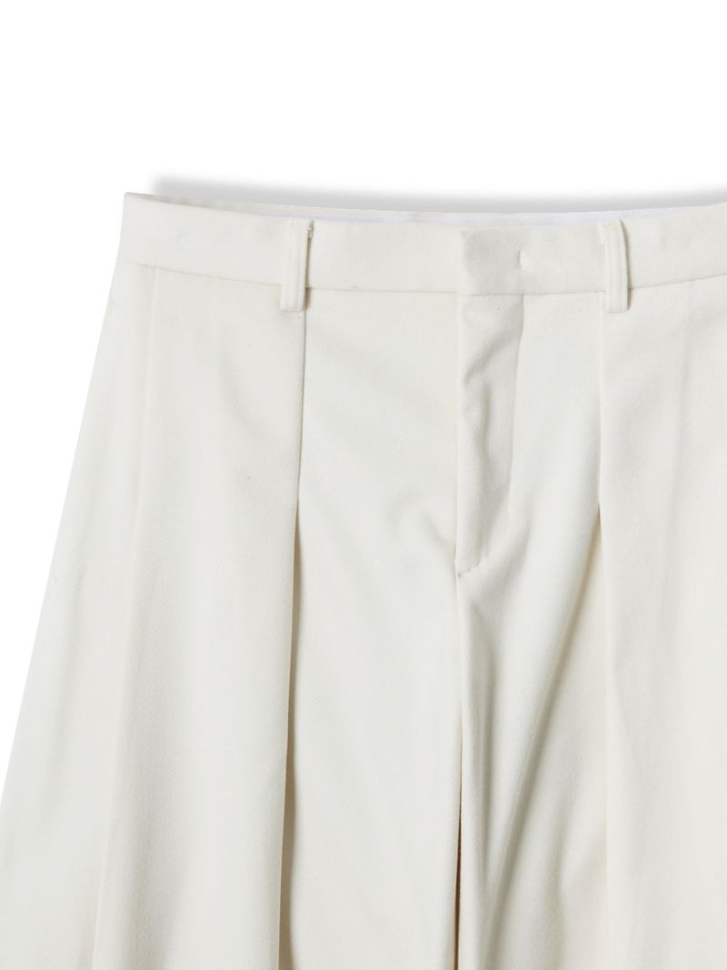 M2 WOOL REVERSE TUCK SLACKS