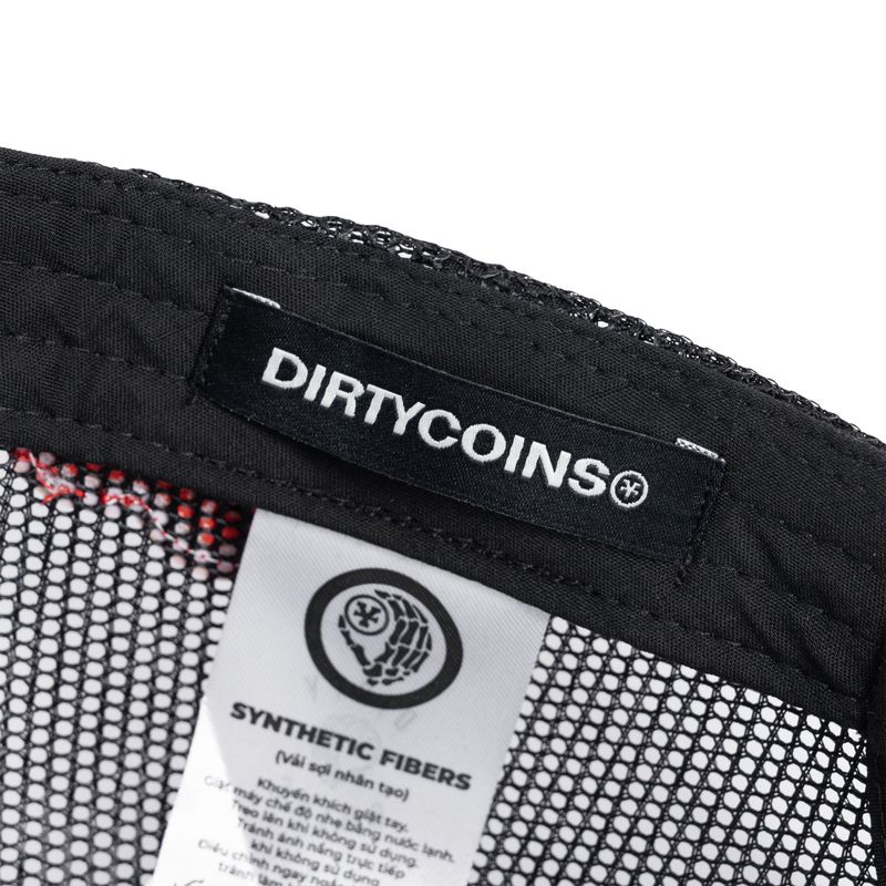 Wavy Dico Jr Mesh Cap - Black