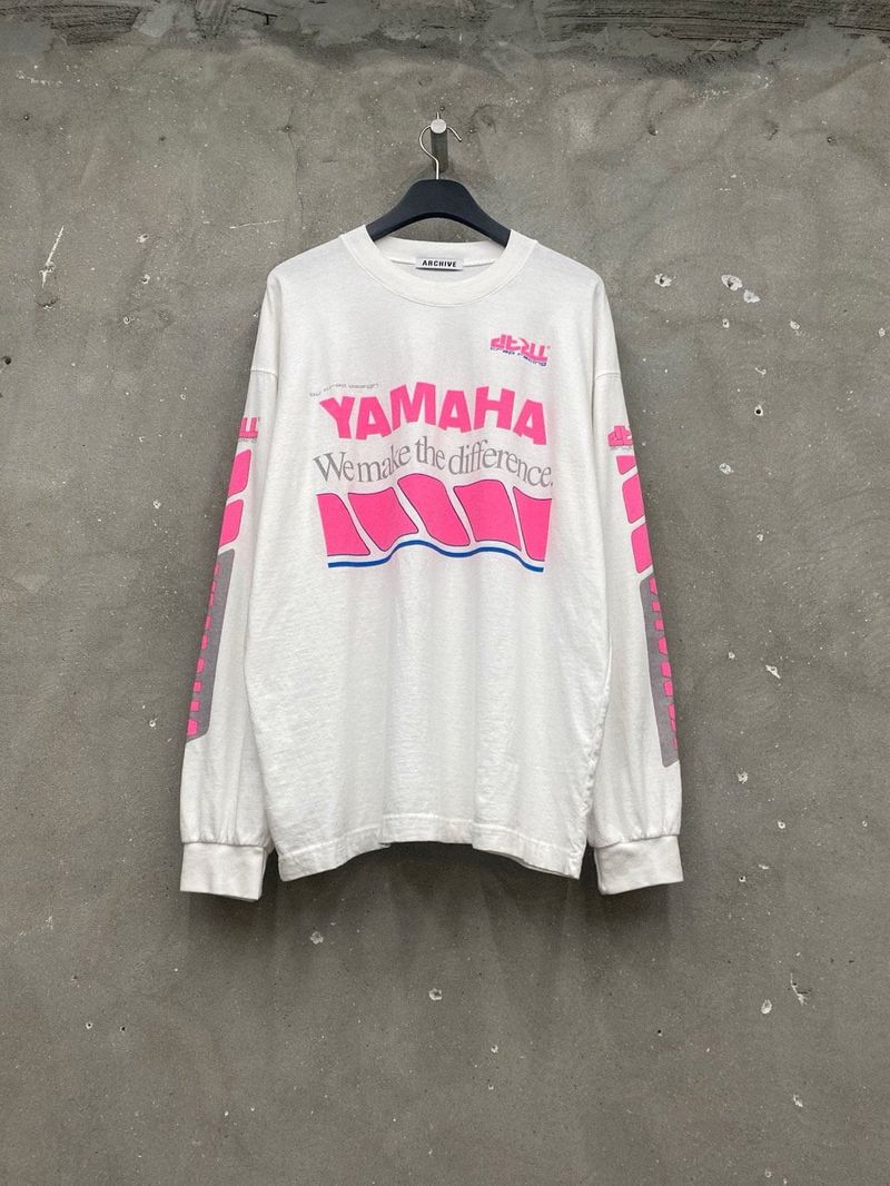 INTHECLOSET(インザクローゼット)の「(Unisex) Pink Yamaha Long Sleeve(2color)(Tops)」