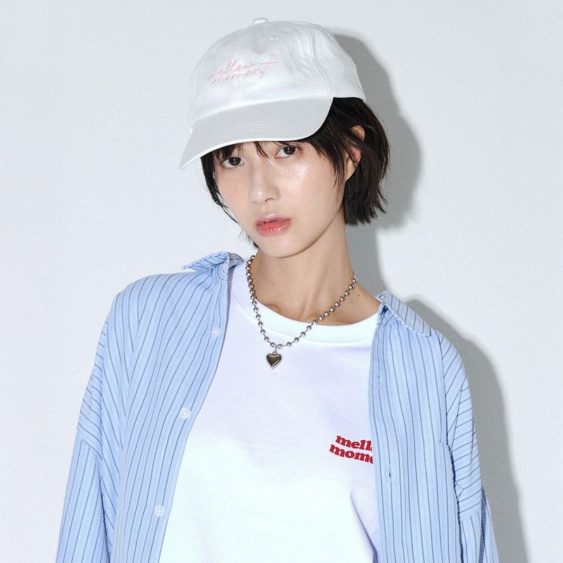 mellotory(メロートリー)の「MELLOW MOMENT BALL CAP (Ivory)(Hats)」