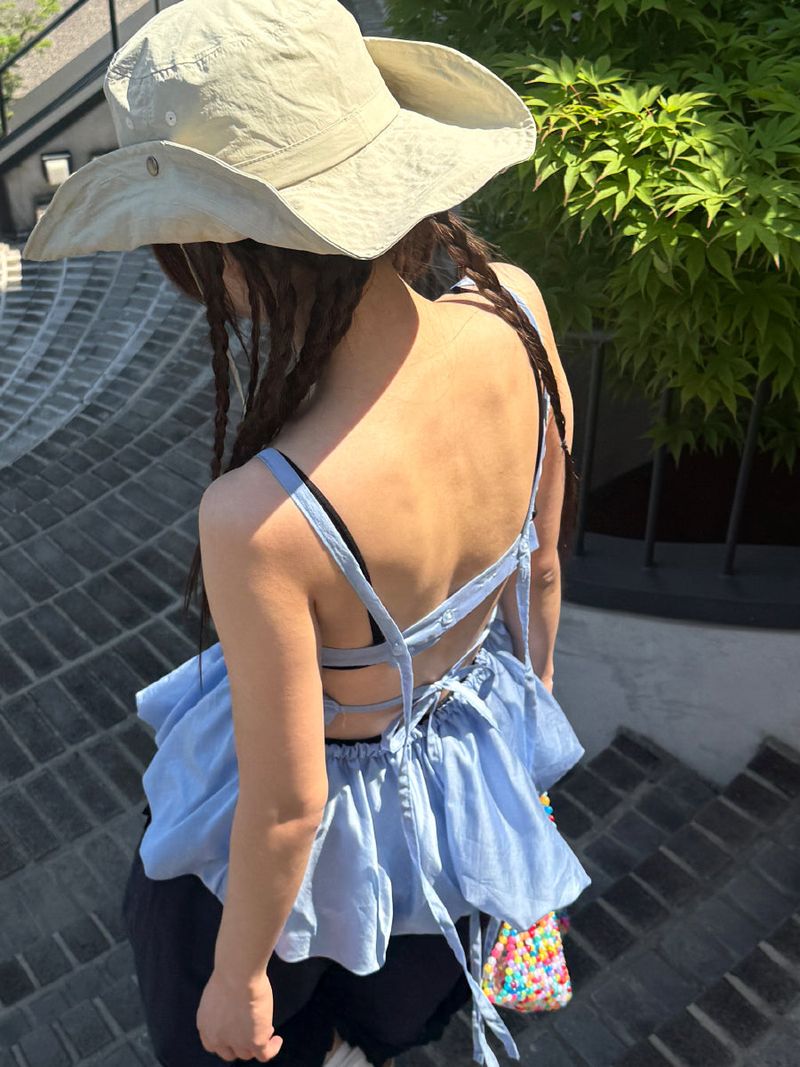 another language（アナザーランゲージ）の「 summer balloon bustier （Tops）」