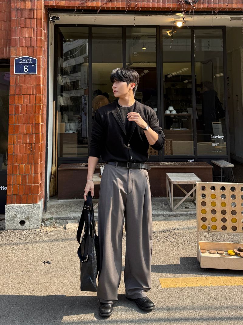 Tieve one tuck slacks