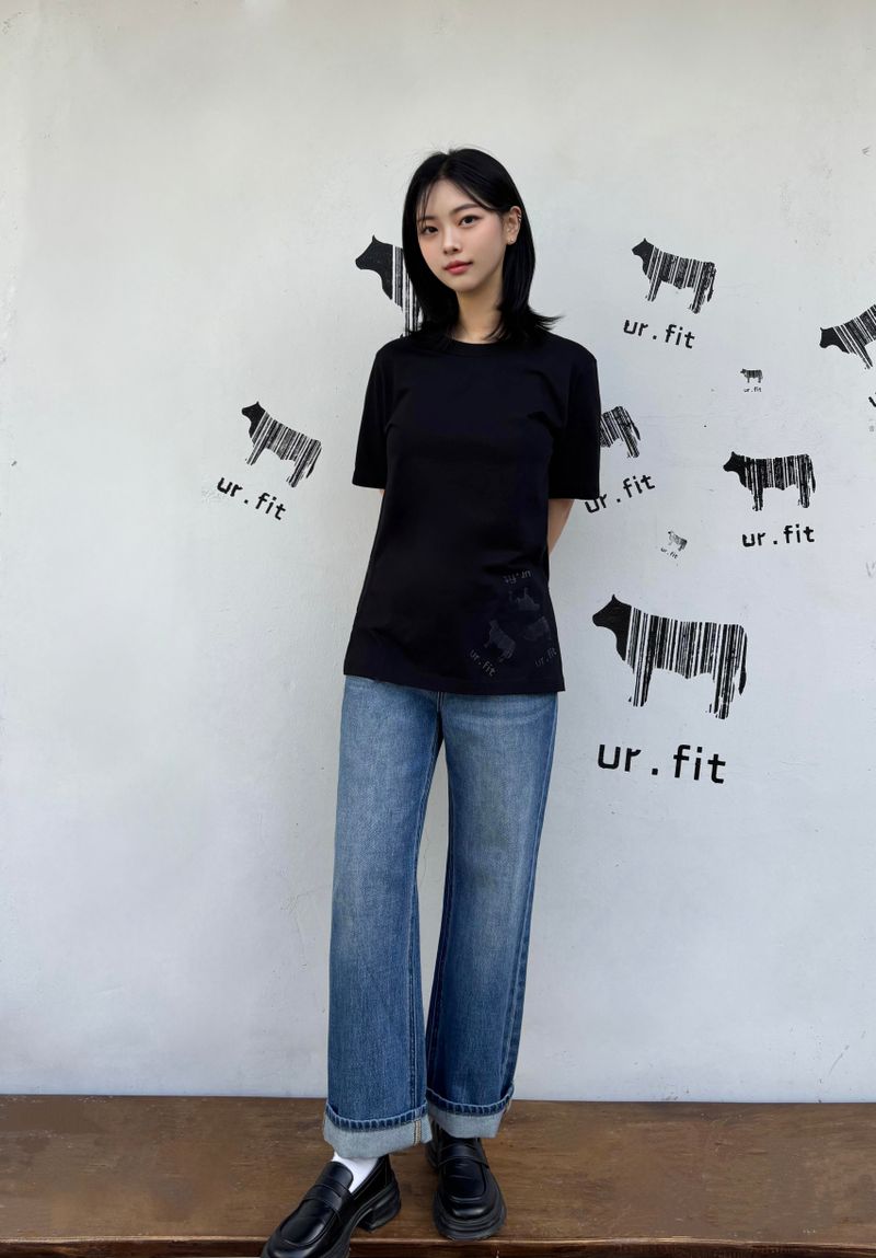 ur.fit(オールフィット)の「OPEN-SEAM BLUE DENIM PANTS code 25005(Pants)」