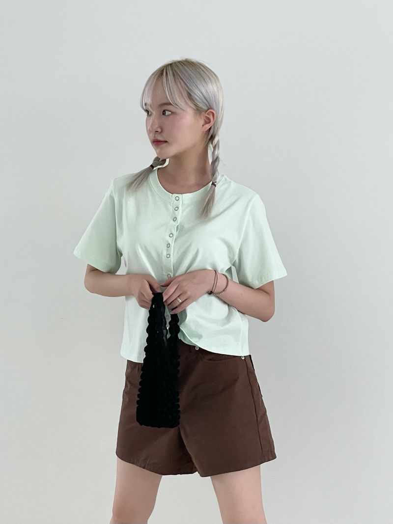 Colorful cotton short pants
