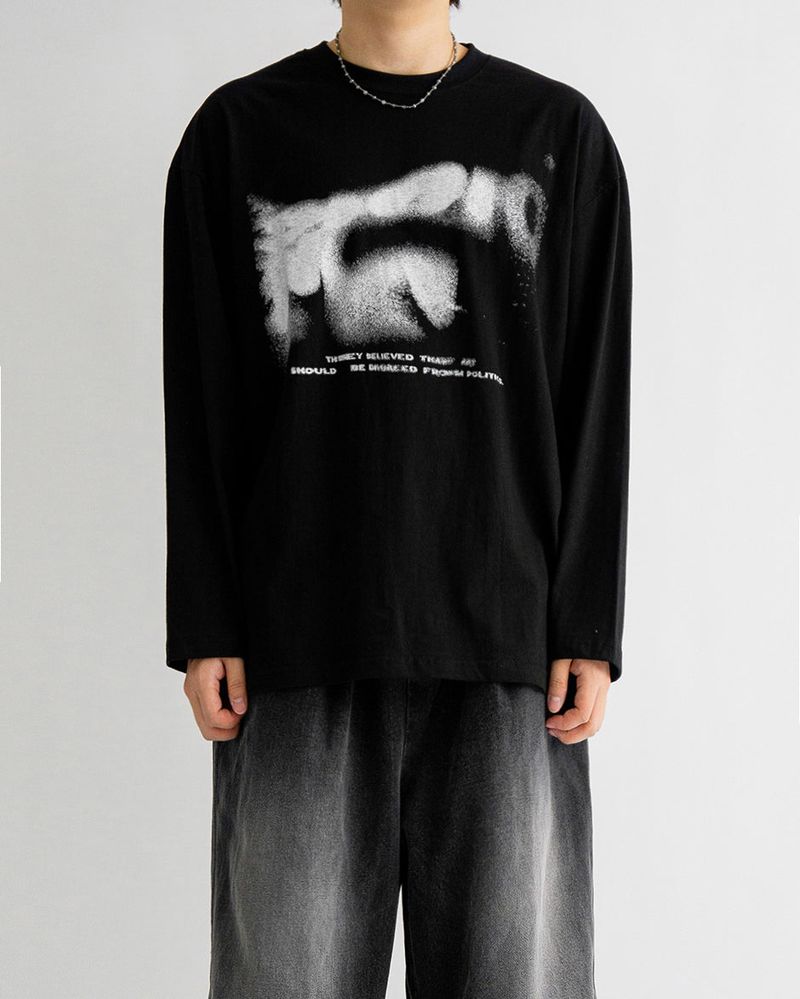 Bleed printing long sleeve